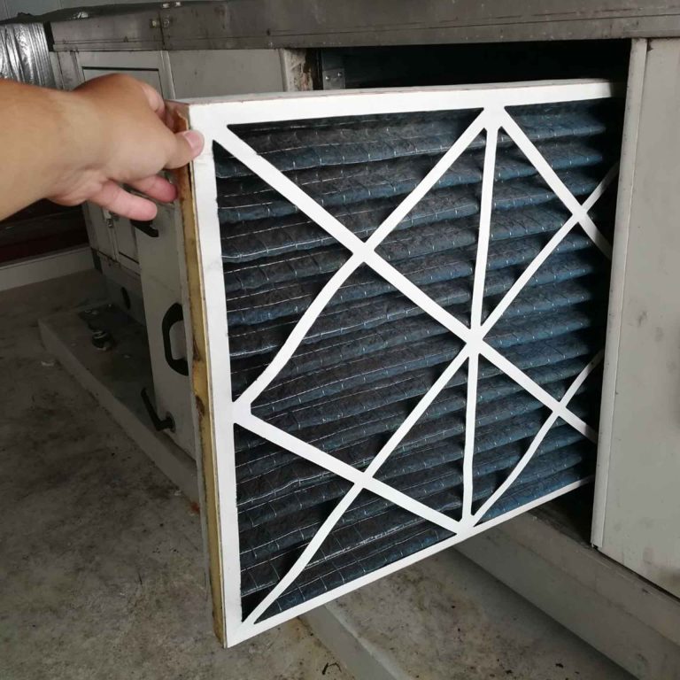 HVAC filter replaced